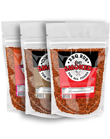 Combo 4 - BBQ, Coffee & Kombo Wombo Rubs - Save 20%